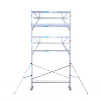 Euroscaffold Euroscaffold Euro 75x305x7,2m werkhoogte dubbele voorloopleuning