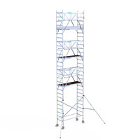 Euroscaffold Euroscaffold Euro 75x190x9,2m werkhoogte dubbele voorloopleuning