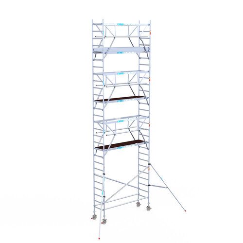 Euroscaffold Euroscaffold Euro 75x250x9,2m werkhoogte dubbele voorloopleuning