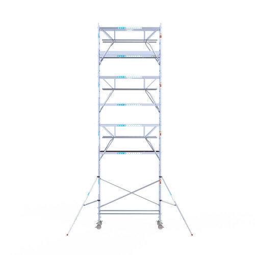 Euroscaffold Euroscaffold Euro 75x250x9,2m werkhoogte dubbele voorloopleuning