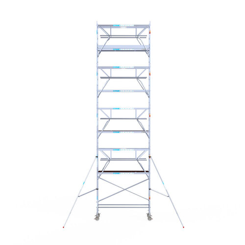 Euroscaffold Euroscaffold Euro 75x250x10,2m werkhoogte dubbele voorloopleuning