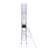 Euroscaffold Euroscaffold Euro 75x305x6,2m werkhoogte carbon vloer dubbele voorloopleuning Euroscaffold Euroscaffold Euro 75x305x6,2m werkhoogte carbon vloer dubbele voorloopleuning