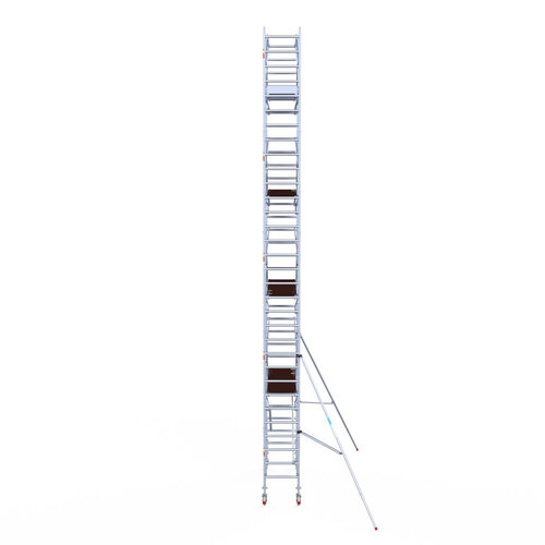 Euroscaffold Euroscaffold Euro 75x250x10,2m werkhoogte carbon vloer dubbele voorloopleuning