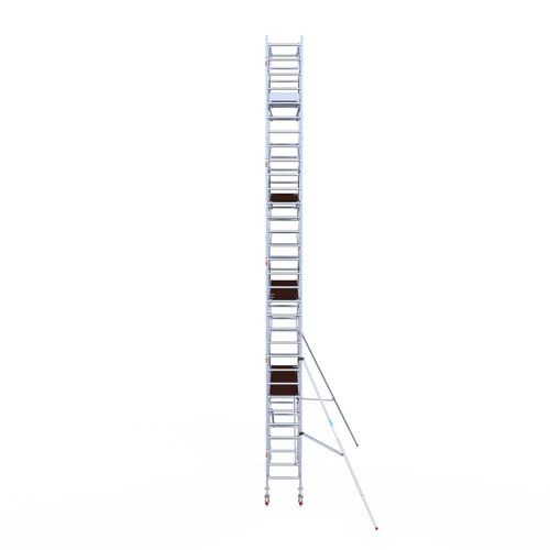 Euroscaffold Euroscaffold Euro 75x305x10,2m werkhoogte carbon vloer dubbele voorloopleuning