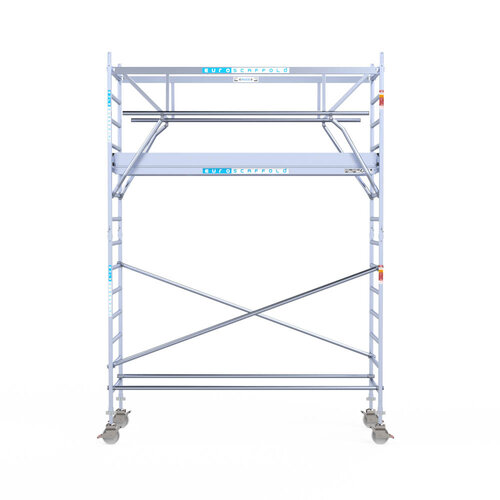 Euroscaffold Euroscaffold Euro 90x305x5,2m werkhoogte dubbele voorloopleuning