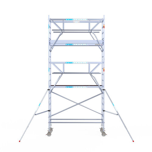 Euroscaffold Euroscaffold Euro 90x250x6,2m werkhoogte dubbele voorloopleuning