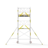 Panthera PRO 75x185 6,2m werkhoogte met enkele voorloopleuning