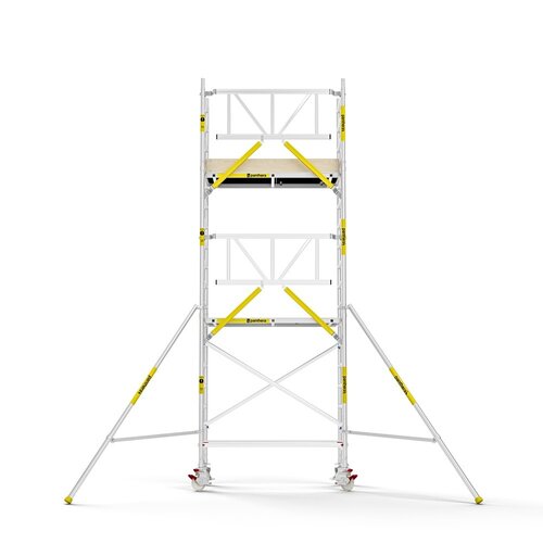 Panthera PRO 75x185 6,2m werkhoogte met enkele voorloopleuning