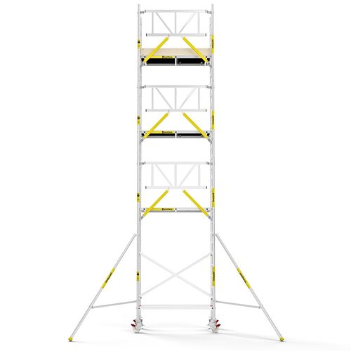 Panthera PRO 75x185 9,2m werkhoogte met enkele voorloopleuning