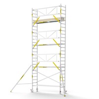 Panthera PRO 75x305 8,2m werkhoogte met enkele voorloopleuning carbon vloer