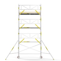 Panthera PRO 75x305 8,2m werkhoogte met enkele voorloopleuning carbon vloer