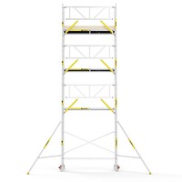 Panthera PRO 75x245 9,2m werkhoogte met enkele voorloopleuning carbon vloer