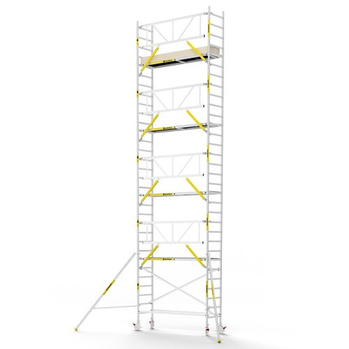 Panthera PRO 75x245 10,2m werkhoogte met enkele voorloopleuning carbon vloer