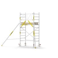 Panthera PRO 90x185 4,2m werkhoogte met enkele voorloopleuning