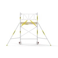 Panthera PRO 90x185 4,2m werkhoogte met enkele voorloopleuning