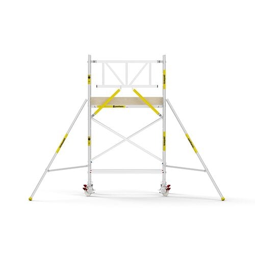 Panthera PRO 90x185 4,2m werkhoogte met enkele voorloopleuning