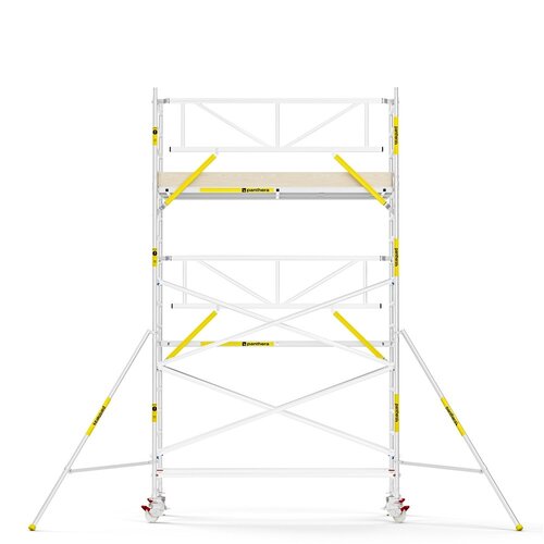 Panthera PRO 135x305 6,2m werkhoogte met enkele voorloopleuning