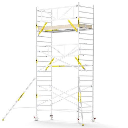 Panthera PRO 135x305 7,2m werkhoogte met enkele voorloopleuning