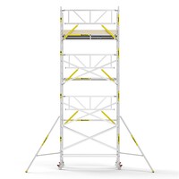 Panthera PRO 135x245 8,2m werkhoogte met enkele voorloopleuning