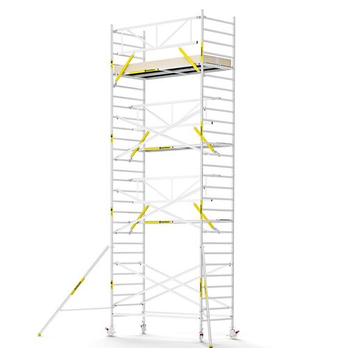 Panthera PRO 135x305 9,2m werkhoogte met enkele voorloopleuning