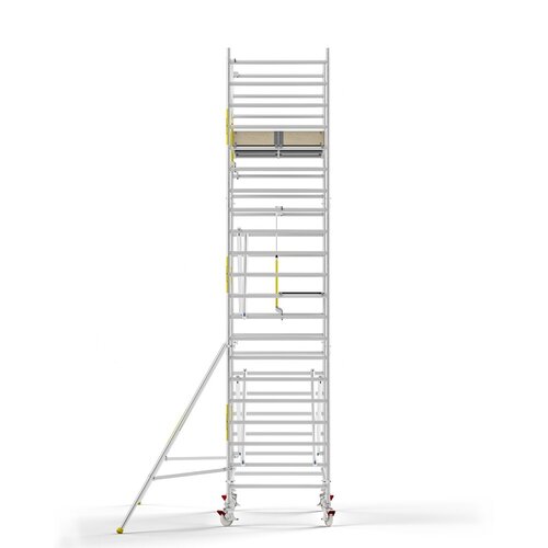 Panthera PRO 135x305 7,2m werkhoogte met enkele voorloopleuning carbon vloer