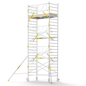 Panthera PRO 135x245 8,2m werkhoogte met enkele voorloopleuning carbon vloer