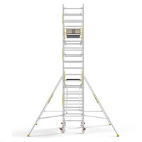 Panthera PRO 90x245 6,2m werkhoogte met dubbele voorloopleuning carbon vloer