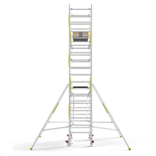 Panthera PRO 90x245 6,2m werkhoogte met dubbele voorloopleuning carbon vloer