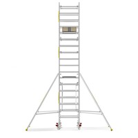 Panthera PRO 90x305 6,2m werkhoogte met dubbele voorloopleuning carbon vloer