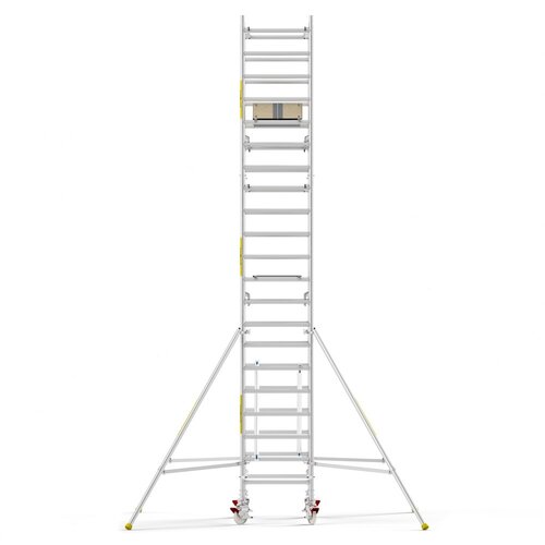 Panthera PRO 90x185 7,2m werkhoogte met dubbele voorloopleuning carbon vloer