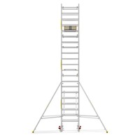 Panthera PRO 90x305 7,2m werkhoogte met dubbele voorloopleuning carbon vloer