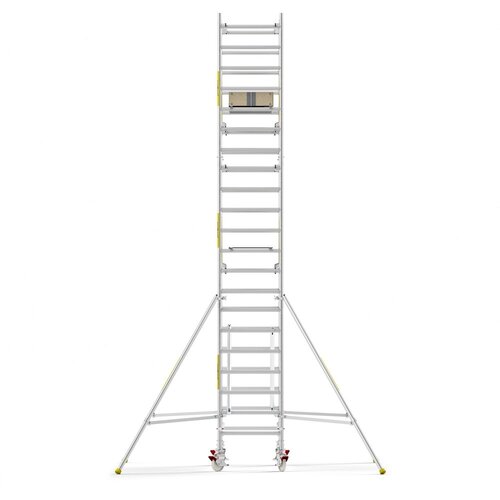 Panthera PRO 90x305 7,2m werkhoogte met dubbele voorloopleuning carbon vloer