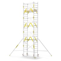 Panthera PRO 90x185 8,2m werkhoogte met dubbele voorloopleuning carbon vloer