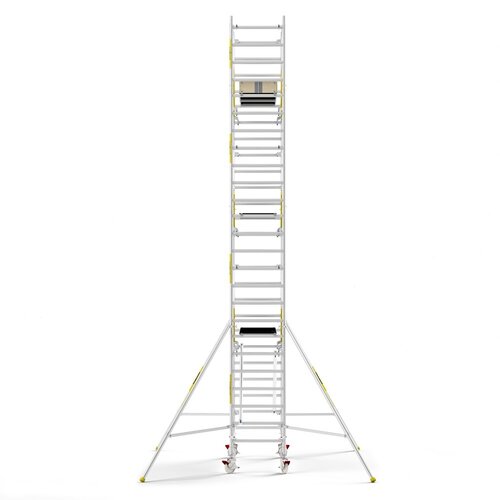 Panthera PRO 90x245 8,2m werkhoogte met dubbele voorloopleuning carbon vloer