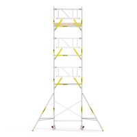 Panthera PRO 90x185 9,2m werkhoogte met dubbele voorloopleuning carbon vloer