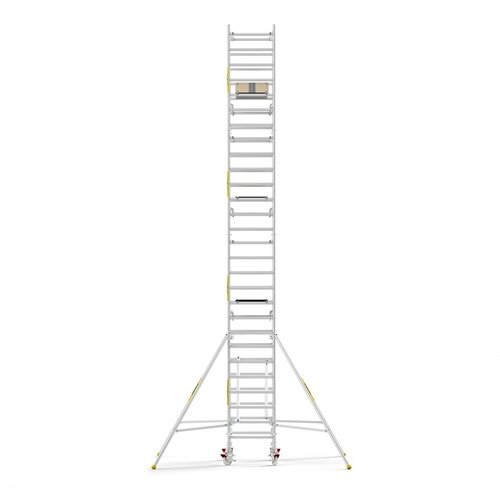 Panthera PRO 90x185 9,2m werkhoogte met dubbele voorloopleuning carbon vloer