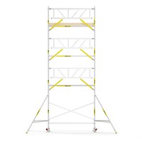 Panthera PRO 90x305 9,2m werkhoogte met dubbele voorloopleuning carbon vloer