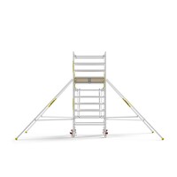 Panthera PRO 135x185 4,2m werkhoogte met dubbele voorloopleuning