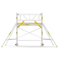 Panthera PRO 135x245 4,2m werkhoogte met dubbele voorloopleuning