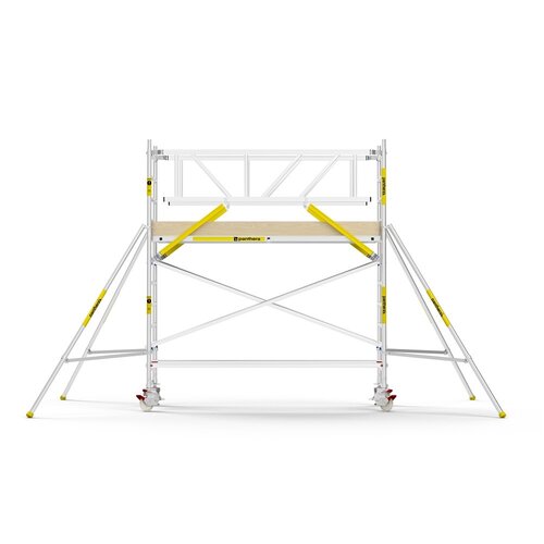 Panthera PRO 135x305 4,2m werkhoogte met dubbele voorloopleuning