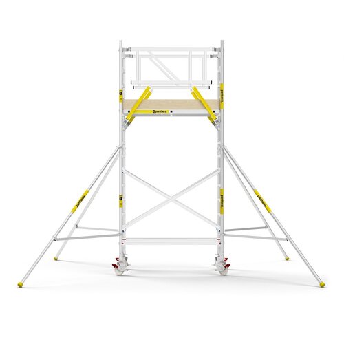 Panthera PRO 135x185 5,2m werkhoogte met dubbele voorloopleuning