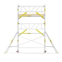 Panthera PRO 135x305 6,2m werkhoogte met dubbele voorloopleuning