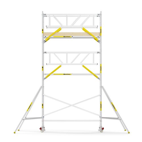 Panthera PRO 135x305 7,2m werkhoogte met dubbele voorloopleuning