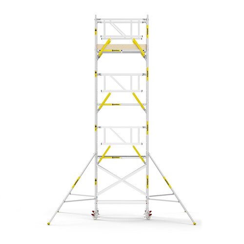 Panthera PRO 135x185 8,2m werkhoogte met dubbele voorloopleuning