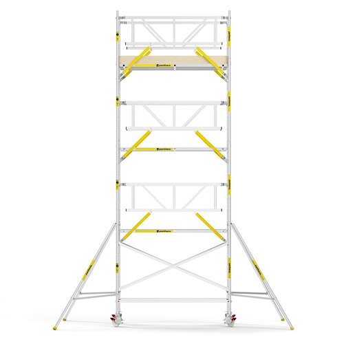 Panthera PRO 135x245 8,2m werkhoogte met dubbele voorloopleuning