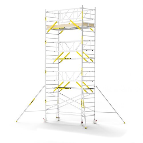 Panthera PRO 135x305 8,2m werkhoogte met dubbele voorloopleuning