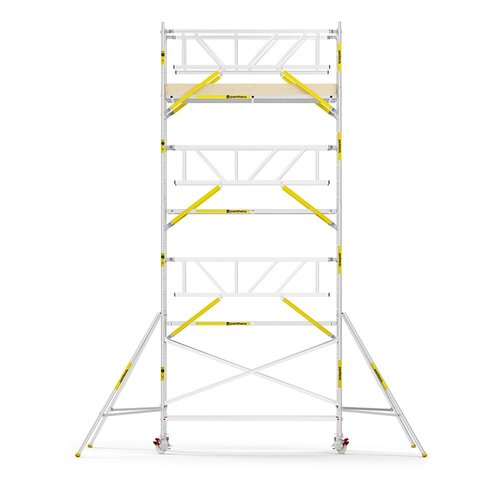 Panthera PRO 135x305 8,2m werkhoogte met dubbele voorloopleuning