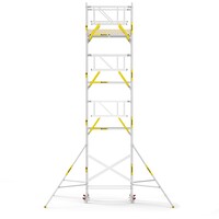 Panthera PRO 135x185 9,2m werkhoogte met dubbele voorloopleuning