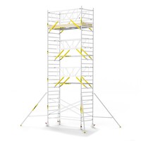 Panthera PRO 135x305 9,2m werkhoogte met dubbele voorloopleuning