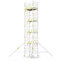 Panthera PRO 135x185 10,2m werkhoogte met dubbele voorloopleuning